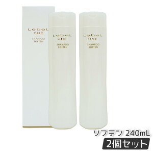 LebeL ONE ���x�� ���� �V�����v�[ �\�t�e�� 240ml SHAMPOO SOFTEN �w�A�P�A �_���[�W�P�A