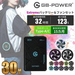 �y�݌ɕi�z ���M�W���p�� �t�@���o�b�e���[�Z�b�g GB430XPD 30V 2026 �ŐV GB-POWER �� GFX GFXS �� ��ƕ� (30V��p �t�@�����o�b�e���[�Z�b�g) �}���[�d �󒲃E�F�A EF�E�F�A ���啗�� ��ƒ� �ނ� 