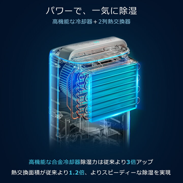 楽天市場】【COUPONで22,800円】 除湿機 コンプレッサー 11L/日強力 
