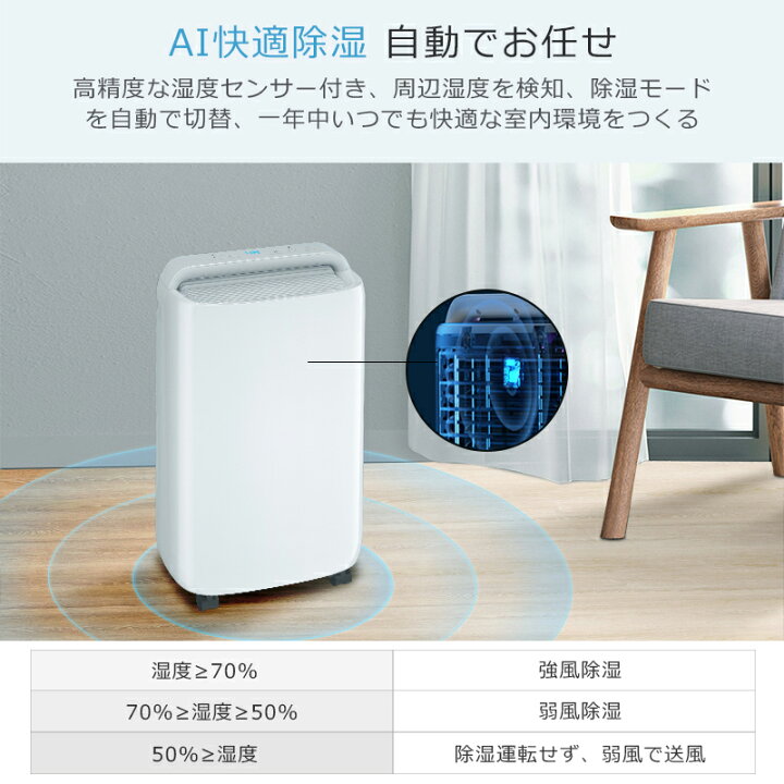 楽天市場】【COUPONで22,800円】 除湿機 コンプレッサー 11L/日強力 