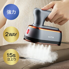 アイロン 35連冠【COUPON+P15倍→2,930円】 スチームアイロン 衣類スチーマー ハンディアイロン 超パワー&15秒立上り 強力スチーム 2 WAY 18g/min 広いアイロン面 アイロンスチーマー スチーム アイロン 軽量 恒温 アイロンスチーム ハンディアイロン シワ伸ばし 除菌 除臭