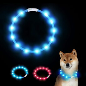 楽天市場 犬 光る首輪の通販