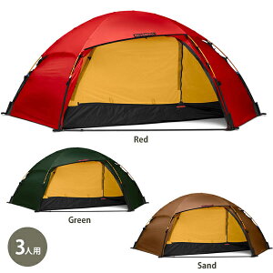 ヒルバーグ HILLEBERG アラック3 12770201 ドーム型 3人用 レッドレーベル