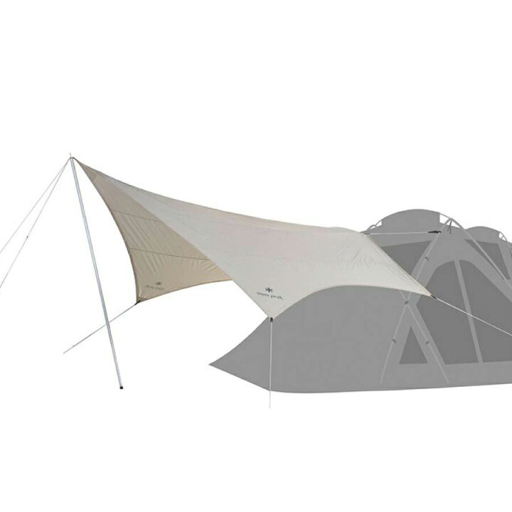 楽天市場】スノーピーク snow peak コネクトタープ ヘキサ アイボリー  