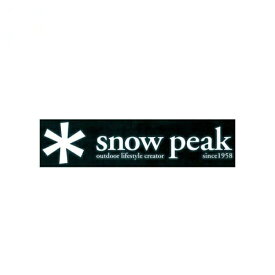 スノーピーク snow peak ロゴステッカー アスタリスクL NV-008大判【セール価格品は返品・交換不可】