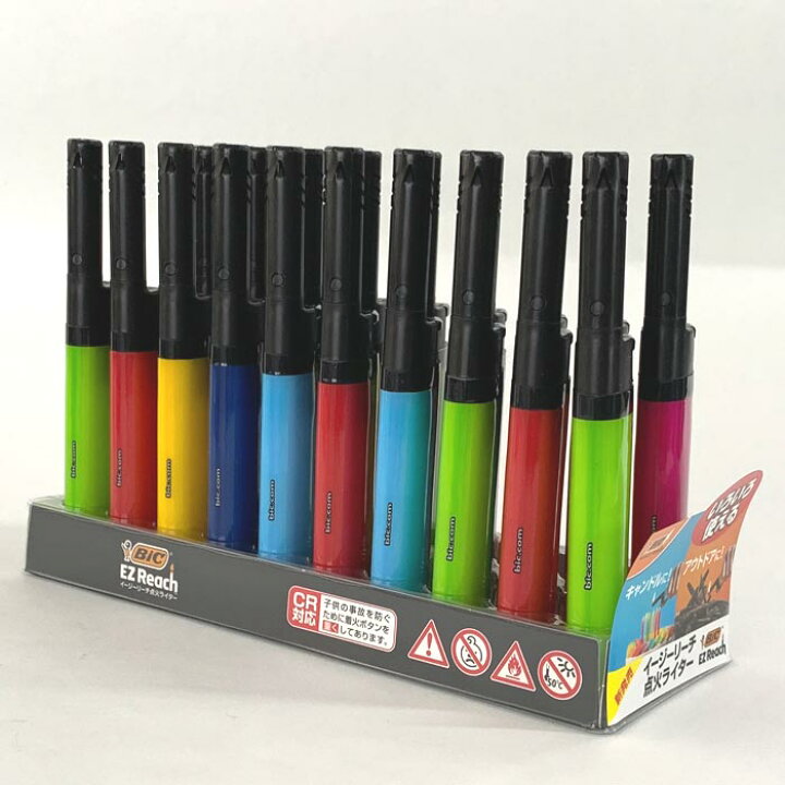 楽天市場】BIC J38 イージーリーチ 点火ライター 600本セット（20P 