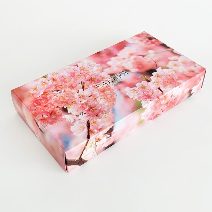 桜 ティッシュ 100個(1c/s)(7098) さくら サクラ Sakura ボックスティッシュ まとめ買い お花見 雛祭り 春 |  お取り寄せスタジアム