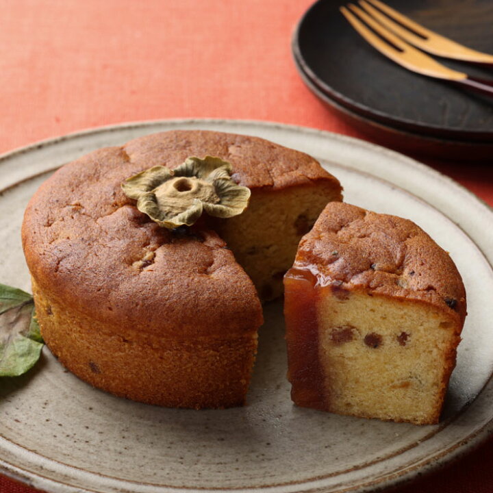 楽天市場 柿けーき 2個セット 送料無料 奈良県産柿使用 柿ようかん 保存料 着色料無添加 贈答 お祝い スイーツ 和スイーツ 和菓子 おとなの週末 お取り寄せ倶楽部