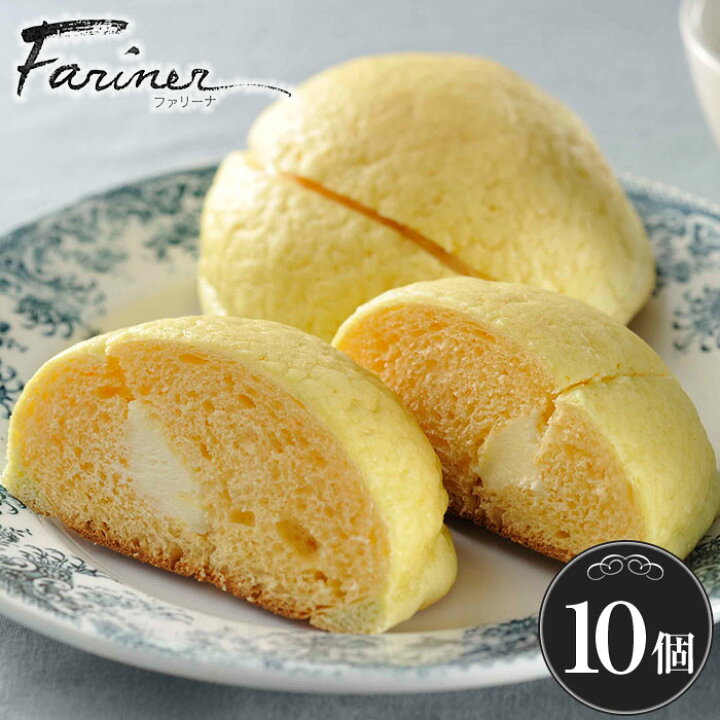 楽天市場 本物のメロンを使った究極のメロンパン10個 ファリーナ 幸鹿堂 クインシーメロン 送料無料 おとなの週末 お取り寄せ倶楽部