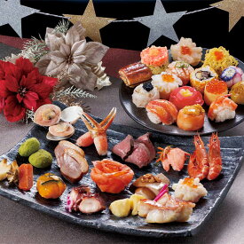 華てまり×オードブルセット 手まり寿司 国産米 海鮮 鰻 穴子 いくら サーモン ローストビーフ オードブル 父の日 母の日 ギフト 御歳暮ギフト