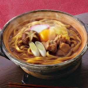 【なごやきしめん亭】ゆで 味噌煮込うどん(10食) みそ煮込うどん 名古屋名物 簡単調理 赤味噌使用 電子レンジ調理 ご当地グルメ 半生麺 お取り寄せ