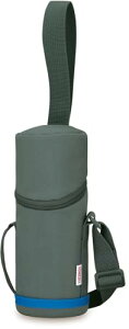 サーモス マイボトルポーチ ストラップ付き 350-400ml用 水筒カバー ブラックブルー APG-352 BK-BL