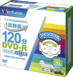 o[xC^ Verbatim 1^p DVD-R CPRM 120 20(2P[X10) zCgv^u Ж1w