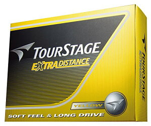 ブリヂストン ゴルフボール TOURSTAGE エクストラディスタンス 1ダース(12個入り) イエロー TEYX FF