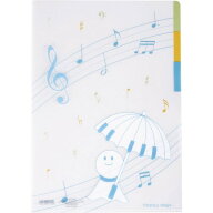 在庫限り！SE5810-01　3ポケットファイルA4 Happy days SCB-2108　セトクラフト　吉澤　音手箱