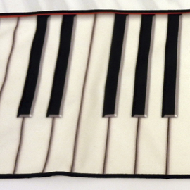 音楽雑貨 レオノーレオリジナル ピアノの８８鍵を忠実に再現した鍵盤そのままの鍵盤カバー 434130201 [並行輸入品] 贈り物 鍵盤カバークロス LN741レオノーレ
