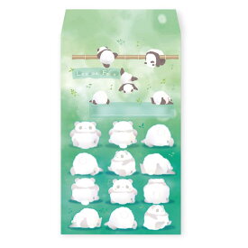 AP034PA　月謝袋　10枚入　パンダ　10枚1パック　レッスン用品　音手箱