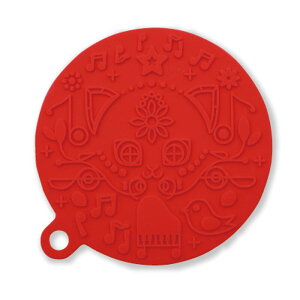 MS12RE シリコン2WAYカップカバー レッド  Monochrome Sound  ヨウコウホーム