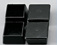 Lサイズ　ピアノ椅子用　キャップ（1脚分）内径27×27mm　　甲南　音手箱