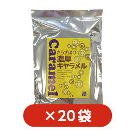【送料込】【20袋】きらず揚げ　濃厚キャラメル｜おからのお菓子｜国産大豆｜帰省暮｜お中元｜母の日｜父の日