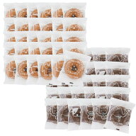 【送料込】メガパック　どうぶつとうふドーナツ60個入セット（バニラ・ココア）青空朝市名物とうふドーナ…