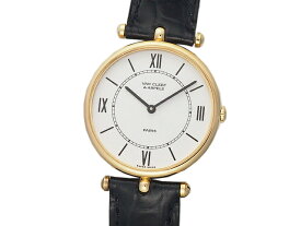 音羽屋■ ヴァンクリーフ＆アーペル Van Cleef&Arpels ラ・コレクション K18 750 メンズ クオーツ 腕時計【中古】