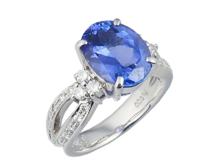 楽天市場】音羽屋□ タンザナイト/3.54ct ダイヤ/0.36ct Pt900  