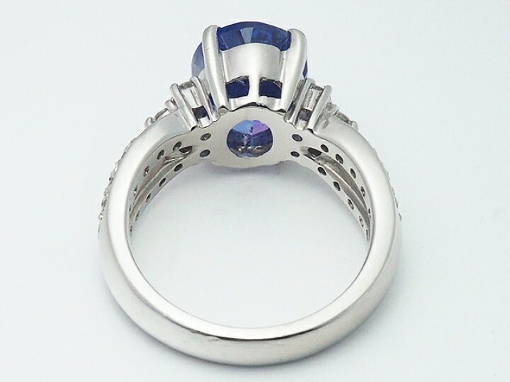 楽天市場】音羽屋□ タンザナイト/3.54ct ダイヤ/0.36ct Pt900  