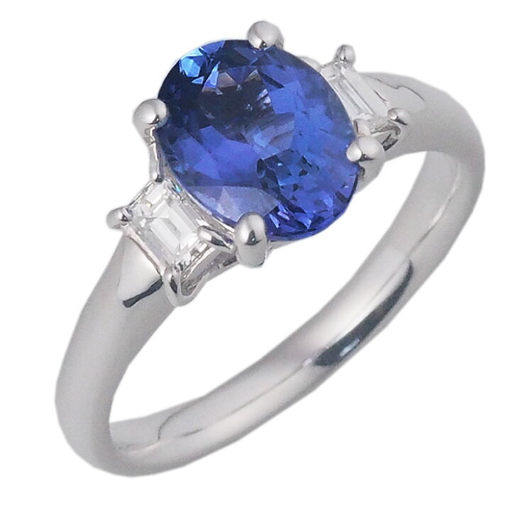 楽天市場】音羽屋□ タンザナイト/1.677ct ダイヤ/0.20ct Pt900  