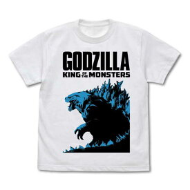 ゴジラ キング・オブ・モンスターズ Tシャツ GODZILLA K.O.M. ゴジラ WHITE-S【予約 再販 7月上旬 発売予定】