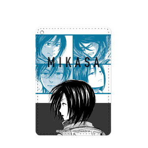 進撃の巨人 コマ割りパスケース ミカサ【予約 再販 2月上旬 発売予定】