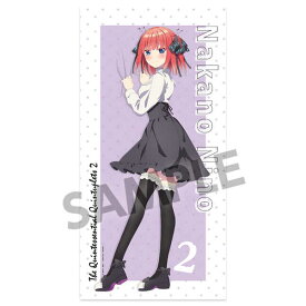 五等分の花嫁∬ 描き下ろしマイクロファイバーバスタオル 二乃 クラシカル ver.