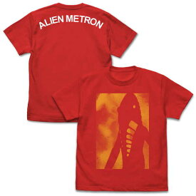 ウルトラセブン Tシャツ メトロン星人シルエット RED-XL【予約 再販 7月中旬 発売予定】