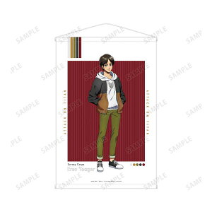 進撃の巨人 B2タペストリー 描き下ろしイラスト エレン シミラールックver.【予約 再販 2月上旬 発売予定】