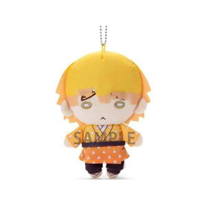 鬼滅の刃 にとたん ボールチェーン付ぬいぐるみ 我妻善逸 最終選別ver.