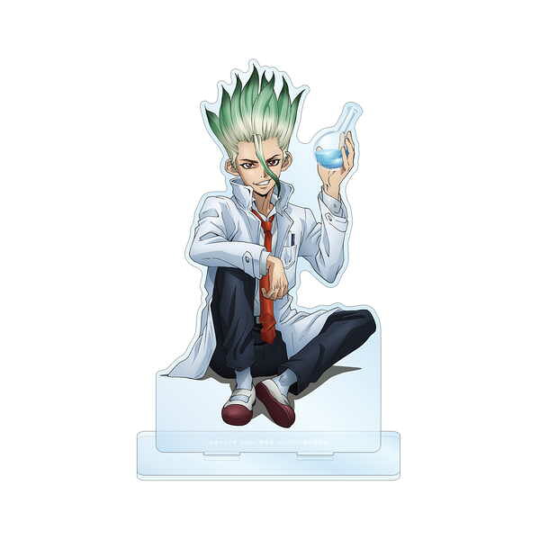 Dr.STONE BIGアクリルスタンド 描き下ろしイラスト 石神千空 石化前ver.【予約 再販 12月上旬 発売予定】