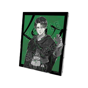 進撃の巨人 Ani-Art BLACK LABEL キャンバスボード リヴァイ【予約 再販 2月上旬 発売予定】