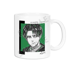 進撃の巨人 Ani-Art BLACK LABEL マグカップ リヴァイ【予約 再販 2月上旬 発売予定】