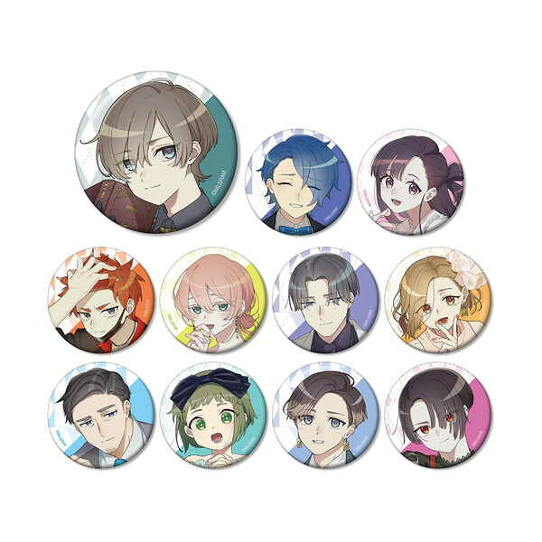 MILGRAM -ミルグラム- トレーディング缶バッジ 描き下ろしイラスト 1BOX【予約 再販 12月上旬 発売予定】