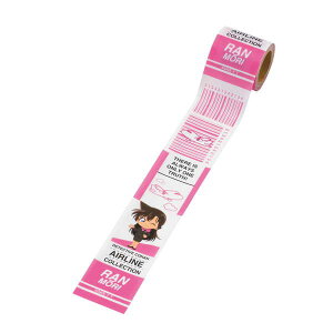 名探偵コナン エアラインコレクション バーコードタグ風養生テープ 毛利蘭