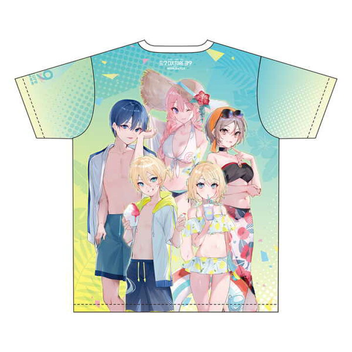 楽天市場】初音ミク 39Culture 2024 FES フルグラフィックTシャツ L 