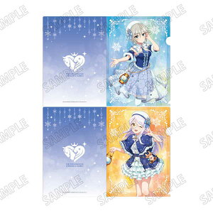 アイドルマスター シンデレラガールズ 描き下ろしクリアファイルセット 【スノードームver.】 A