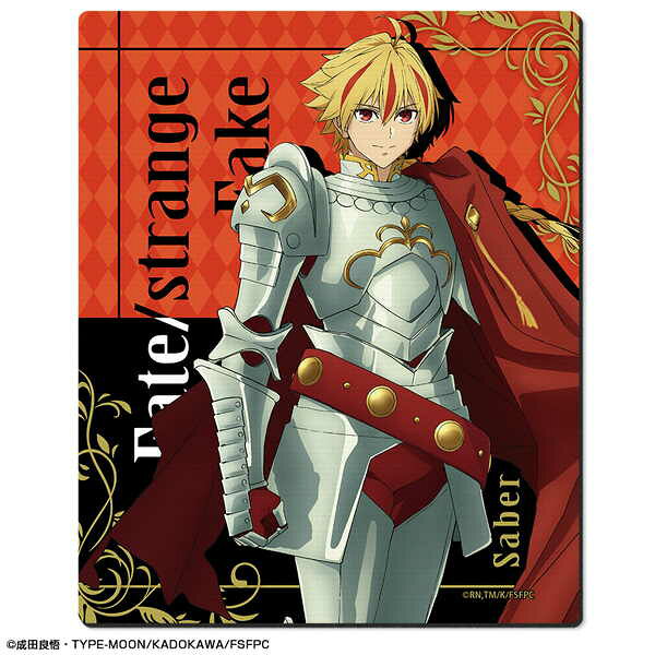 Fate/strange Fake ラバーマウスパッド デザイン02 セイバー【予約 再販 11月上旬 発売予定】