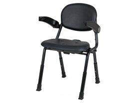 (幸和製作所) ユニプラス コンパクトシャワーチェア BSU12 小柄な方 背もたれ付き 肘掛付 介護 風呂椅子 バスチェアー シャワーベンチ 折り畳み