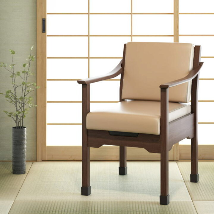 楽天市場】【ポータブルトイレ】安寿 天然木 家具調ポータブルトイレ 