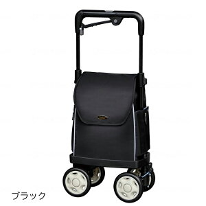 ウォーキングキャリーiアイ カートネオ 833 須恵廣工業 横押しカート 右手専用 ブラック ネイビー ローズパープル ローズブラック ワイン 手元ブレーキ付 レインカバー付 四輪 軽量 2WAY