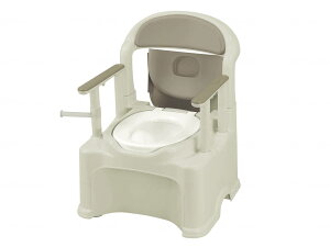 リッチェル ポータブルトイレきらくPS2型(普通便座) 47530【ポータブルトイレ ポータブル 排泄 消臭 簡易 介護 福祉 介護用品】