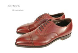 グレンソン/Grenson 靴 メンズ ノーザンプトンGR-MACCLESFIELD 外羽根ストレートチップ イギリス/英国紳士靴