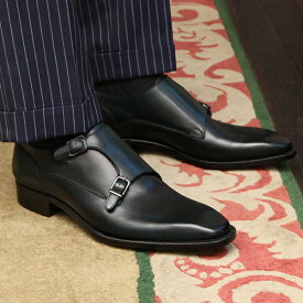 【OTSUKAM-5 Hi-designWorks】M5-1105 Plain Double Monk Strap（ダブルモンクストラッププレーントウ）【2024年6月下旬頃出荷】