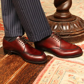 【大塚製靴/オーツカ/otsuka】最上級ライン OTSUKA M-5 真の紳士「カントリー・ジェントルマン」をイメージ。 M5-1504 外羽根Uチップ “Country Gentleman”（カントリージェントルマン） バーガンディ紳士靴・革靴(メンズ/フォーマルシューズ)【2024年8月下旬頃出荷】